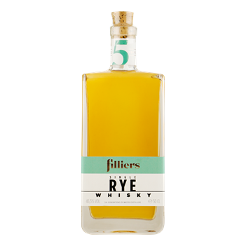 FILLIERS Single Rye Whisky 5YO 46,5% 0,50 ltr