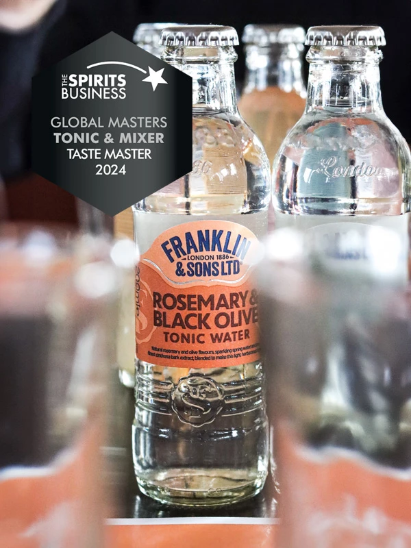 Rosemary & Black Olive Tonic Water op Tonic & Mixer Masters 2024