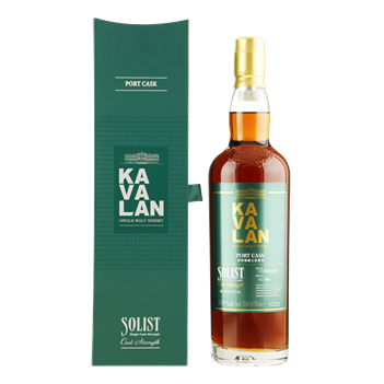 KAVALAN Single Malt Whisky Port Cask Solist 0,70 ltr.