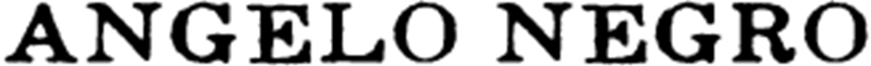 Negro Angelo e Figli